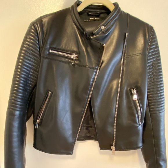 Zara Jackets & Blazers - Zara Leather Jacket